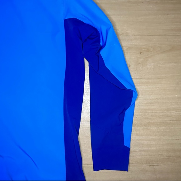 Patagonia Jacket Mens XL Blue Adze Polartec Softshell Windblock Bright B2 - Picture 15 of 16